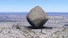 Didymos, el asteroide que podría haber acabado con la humanidad si hubiera chocado contra la Tierra