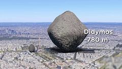 Didymos, el asteroide que podría haber acabado con la humanidad si hubiera chocado contra la Tierra