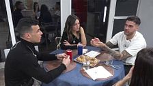 Cenando con Adrián Tello y Marta Jurado