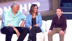 Fernando Romay es sorprendido por un niño con leucemia al que ayudó
