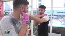 Clase de boxeo