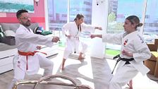 Clase de karate