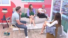 La visita de Cristian Suescun y Andreina Veliz
