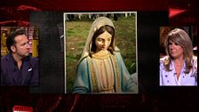 La Virgen que presuntamente llora sangre y que predijo la guerra de Ucrania