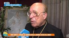 El hijo de Carmen Sevilla se ausenta en su funeral: “No tiene fuerzas, nos ha mandado una carta”