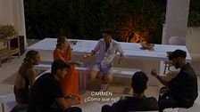 Máxima tensión en los juegos en la villa! Carmen y Rubén tienen una gran discusión en mitad de los retos