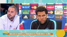 Lo que Dani Alves va a decir cuando le lean los cargos: "Va a decir que no está de acuerdo con los delitos que le imputan"