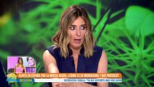 Sandra Barneda sufrió la mordedura de la mosca negra