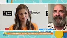 La nueva vida de la princesa Leonor en la academia militar: toque de diana a las 06.30 y una dura instrucción