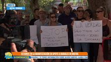 "Stop a la cacería contra Luis Rubiales": amigos y familiares del presidente de la RFEF se manifiestan