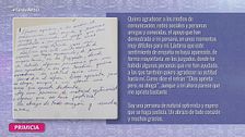 Exclusiva | La carta de Pau Rigo a 'TardeAR': "Dios aprieta pero no ahoga, aunque ahora a mí parece que me aprieta bastante"