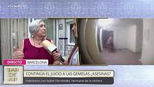 La hermana de Pedro, víctima en el llamado 'crimen de las gemelas', hace un llamamiento en 'TardeAR': "Que vayan a la cárcel y cumplan los 25 años que pedimos"