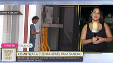 Daniel Sancho no va a admitir ante el juez los cargos de los que le acusa la Fiscalía