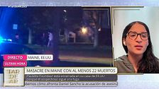 Una mujer, encerrada en casa ante la alerta por los tiroteos en Maine: "Estamos en pánico"