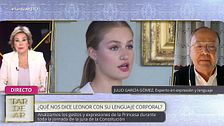 La voz, la entonación y sus gestos: lo que nos dice el lenguaje corporal de la princesa Leonor