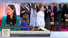 Lo que la princesa Leonor ha dicho a la prensa sobre su evolución tras jurar la Constitución: "En algo se tiene que notar..."