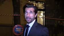 La reacción del marido de Chenoa al ser preguntado por los reporteros sobre la ruptura del matrimonio