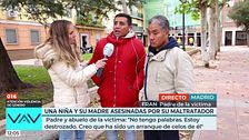 Padre y abuelo de la mujer y la niña asesinadas en Madrid: "Estoy destrozado. Creo que ha sido un arranque de celos de él"
