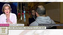 La respuesta atónita de Ana Rosa ante las palabras de un padre sobre la agresión de una monitora a un bebé en una guardería
