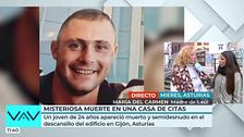 Madre de Saúl, el joven que apareció muerto y semidesnudo en una casa de citas: "Le drogaron para sacarle dinero"