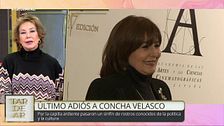Ana Rosa Quintana recuerda con cariño a Concha Velasco tras su muerte: “Nos queríamos mucho”