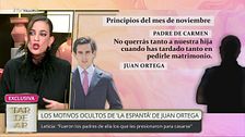 Exclusiva| La discusión entre Juan Ortega y el padre de Carmen Otte: "Habéis conseguido que nos casemos cuando vosotros habéis querido"