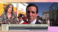 Carmen Otte y Juan Ortega ya han tenido una conversación: "Han hablado del piso que tenían alquilado"