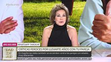 Ana Rosa desvela lo que le llama la atención del físico en un hombre: "Me gustan los calvos"