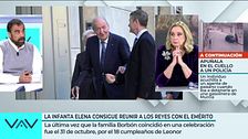 Felipe VI y el rey emérito, más cerca que nunca: se sentaron juntos en la comida y estuvieron conversando como una familia normal