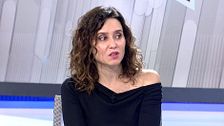 Isabel Díaz Ayuso, sobre las enmiendas en la ley de amnistía a los delitos de terrorismo: "Quieren criminalizar la vida normal y normalizar el crimen"