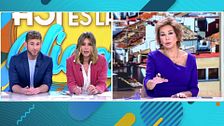 La divertida reacción de Sandra Barneda y César Muñoz a la pregunta de Ana Rosa: "¿Tenéis pensado casaros pronto?"