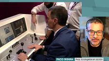El portavoz de Ecologistas en Acción contra la ampliación del aeropuerto de Barajas anunciada por Pedro Sánchez: "Es muy mala noticia"