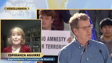 Esperanza Aguirre: "Pedro Sánchez ha superado a Zapatero, se ha convertido en el peor presidente de toda la democracia"