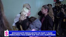 El emocionante reencuentro de Nebulossa con sus dos hijos: "Estamos muy orgullosos de vosotros"