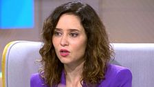 Ayuso: "No estoy a favor de ningún indulto ni ninguna amnistía, con los independentistas no se va a ningún lado"