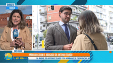 El abogado de Antonio Tejado habla por primera vez en televisión para 'Así es la vida': "Está muy tranquilo"