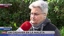 Habla la testigo de una maleta con un cadáver en descomposición en su interior en Vigo: "Esto aquí es muy raro"