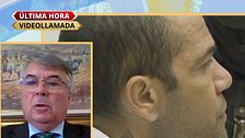 Agustín Martínez, abogado, tras la condena a Dani Alves: "Ha sido condenado a la pena mínima por la ley del 'Solo sí es sí' y el atenuante de reparación de daño"