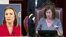 Cuca Gamarra, secretaria general del PP, pide la dimisión de Armengol: "No puede seguir ni un minuto más"