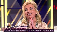 Rosa Benito, fichaje bomba de '¡De viernes!', se estrena aconsejando a Carmen Borrego para 'Supervivientes'
