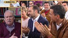 Joaquín Leguina, expresidente de la Comunidad de Madrid: "El gobierno ha echado sobre la oposición toda la basura que ha podido"