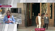 Dani Alves acude a firmar a los juzgados de Barcelona para cumplir con las medidas impuestas para su libertad