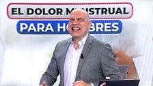 Nacho Abad se somete a un simulador de dolores menstruales: ''¿Esto es constante?''