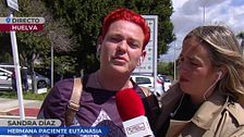 La hermana de José Díaz tras cumplir su última voluntad y recibir la eutanasia: "Se ha ido muy feliz"
