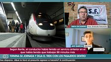 El portavoz del Sindicato Ferroviario, sobre el conductor que abandonó el tren con pasajeros dentro: “Se trata de la ley y de los tiempos máximos de conducción”