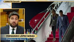 Fernando López Miras, presidente de Murcia: "La amnistía tiene el objetivo de que Sánchez siga en el gobierno"