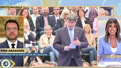 Ana Terradillos puntualiza a Pere Aragonès cuando habla de presos políticos: "Perdóneme, pero en España no hay presos políticos"