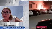 La mujer de un guardia civil al que han quemado sus coches por venganza tras una detención: "Es vecino nuestro"