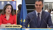 Iratxe García, eurodiputada del PSOE denuncia pintadas cerca de su casa : "Hay que aislar los comportamientos antidemócratas y la ultraderecha no lo facilita"
