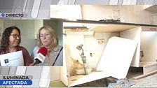 El susto de Iluminada tras haber sufrido la okupación de su hermana al encontrarse su casa destrozada: "¡Qué salvajada!"